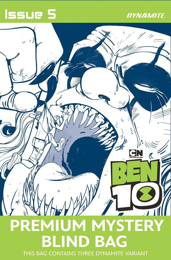 Ben 10 #5 variant cover by Blind Bag