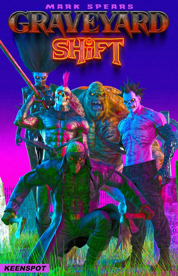 Mark Spears Graveyard Shift #1 cover by Mark Spears