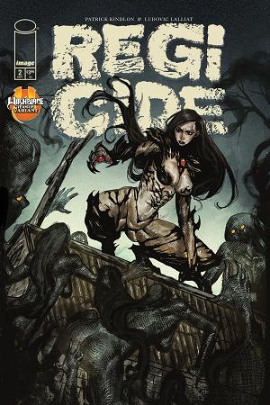 Regicide #2 CVR E (OF 4) CVR E AKILA GABRIEL WITCHBLADE TEAM UP cover
