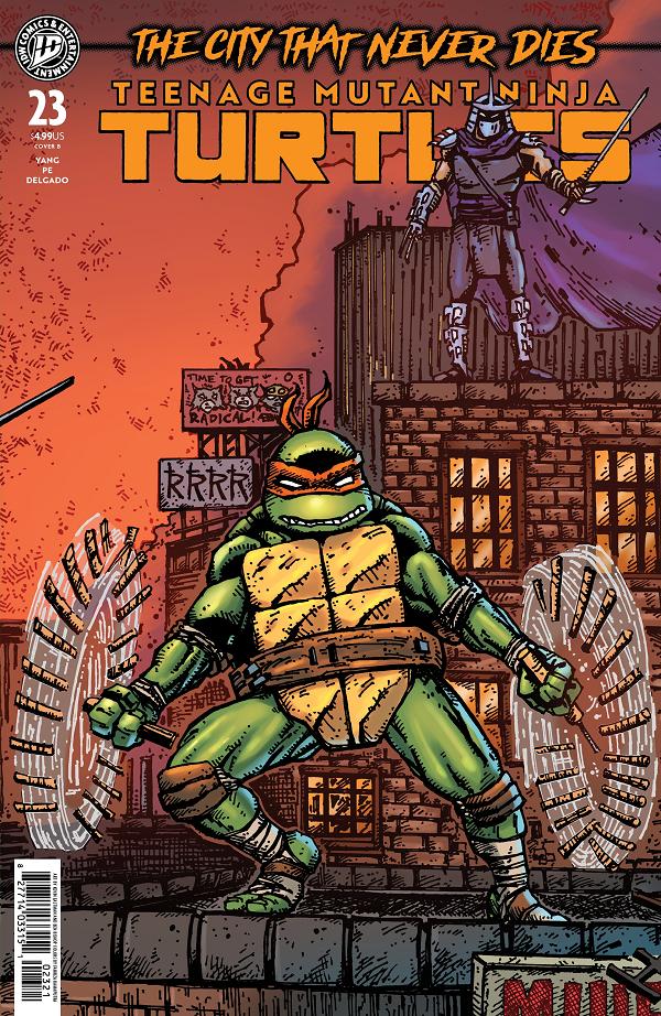 Teenage Mutant Ninja Turtles Cover A (Pe) #23 variant cover by Kevin Eastman
