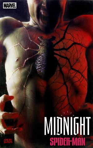 Midnight Spider-Man #1 UNCLOAKED 2ND PRINTING cover