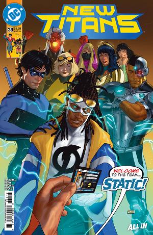 New Titans #38 cover