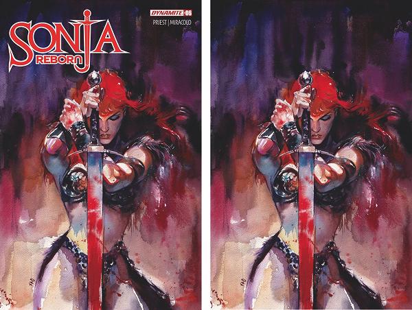 Sonja Reborn #6 variant cover by Ito