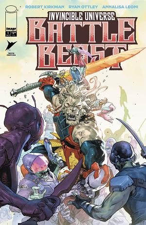Invincible Universe Battle Beast #1 CVR D 10TH PTG CVR D JEROME OPENA & NEERAJ MENON cover