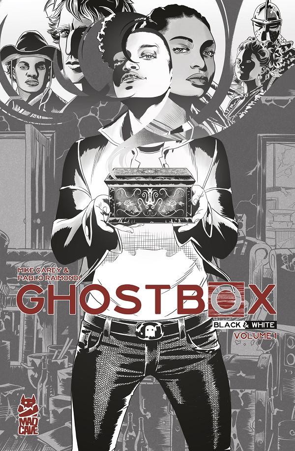 Ghostbox TP B&W Edition (Mr) cover by Pablo Raimondi
