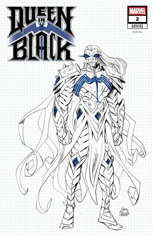 Queen In Black #2 Variant cover
