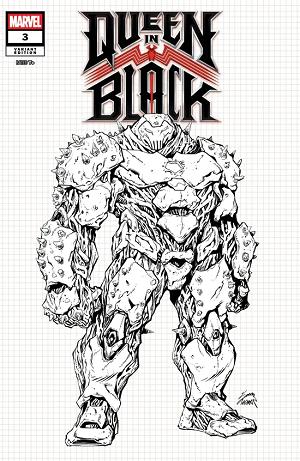 Queen In Black #3 Variant cover