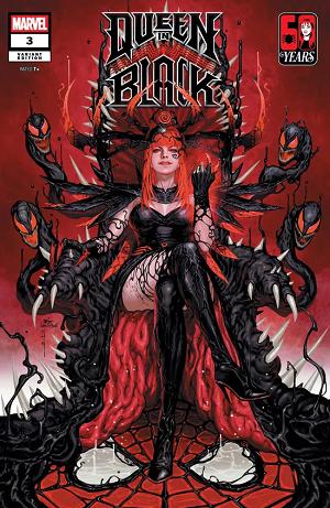 Queen In Black #3 Variant cover