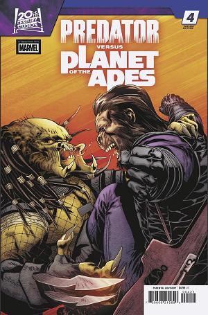 Predator Vs. The Planet Of The Apes #4 SALVADOR LARROCA VARIANT cover