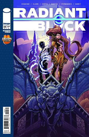 Radiant Black #44 CVR F CVR F MARCELO COSTA WITCHBLADE TEAM UP cover