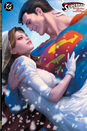 Superman The Wedding Album 30Th Anniversary Special #1 CVR B (ONE SHOT) CVR B STANLEY ARTGERM LAU CARD STOCK cover