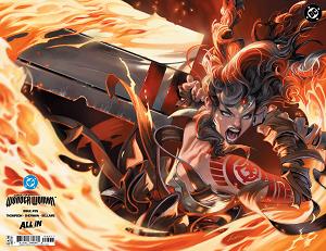 Absolute Wonder Woman #25 CVR G CVR G ALEXANDER LOZANO DC SHOWCASE WRAPAROUND FOIL cover