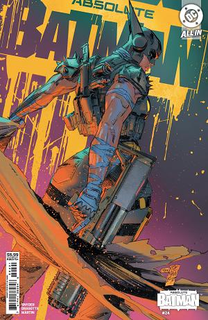 Absolute Batman #24 CVR B CVR B CLAY MANN CARD STOCK cover