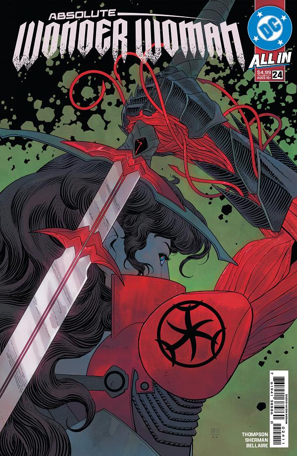 Absolute Wonder Woman #24 cover by Hayden Sherman