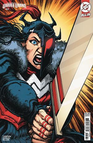 Absolute Wonder Woman #24 CVR C CVR C CHRIS BURNHAM CARD STOCK cover