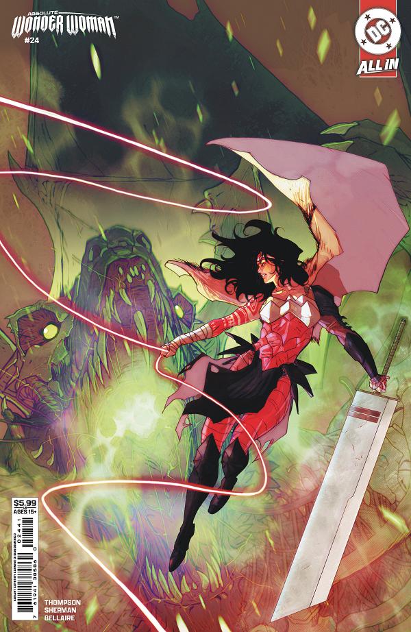 Absolute Wonder Woman #24 variant cover by Carmine Di Giandomenico