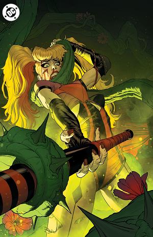 Harley Quinn #66 CVR E CVR E MATTIA DE IULIS BAD SEEDS SPOT FOIL cover