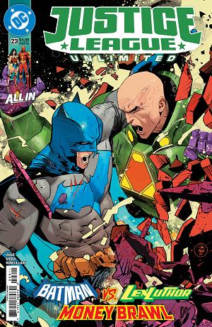 Justice League Unlimited #23 CVR A DAN MORA cover