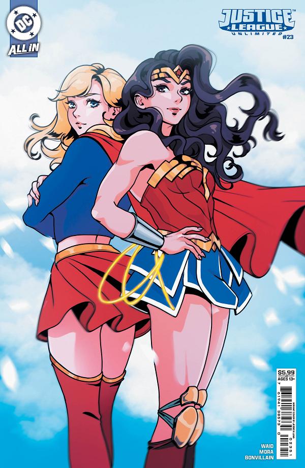 Justice League Unlimited #23 variant cover by Jessica Luna