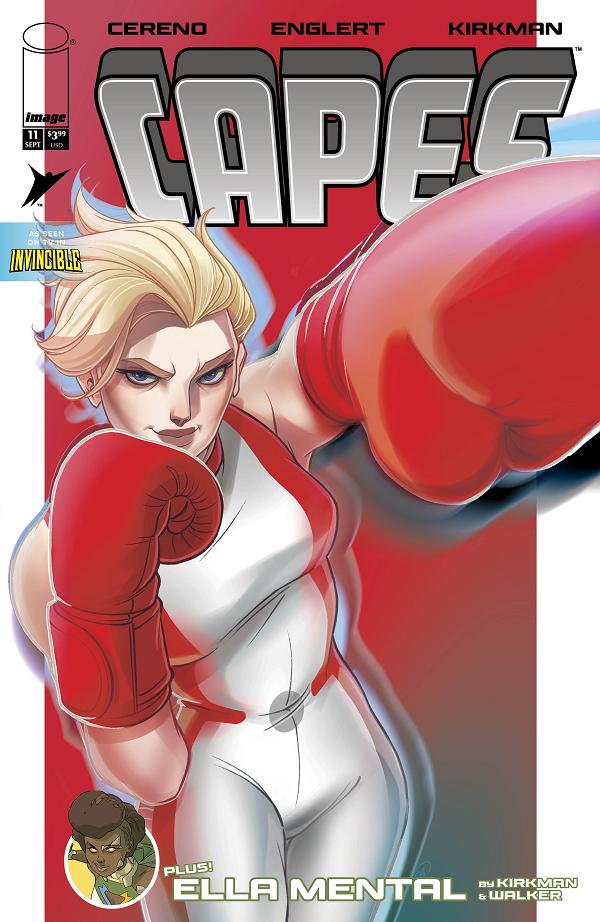 Invincible Universe Capes #11 variant cover by Sweeney Boo