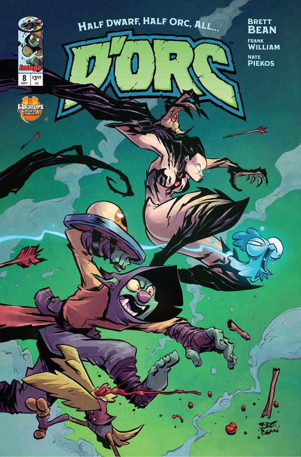 Dorc #8 variant cover by Brett Bean