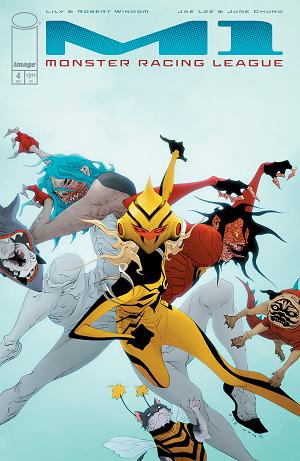M1 Monster Racing League #4 CVR A JAE LEE cover