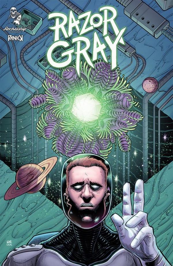 Razor Gray #1 variant cover by Matthew Warlick