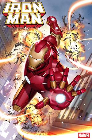 Iron Man #10 INHYUK LEE VARIANT [1:25] cover