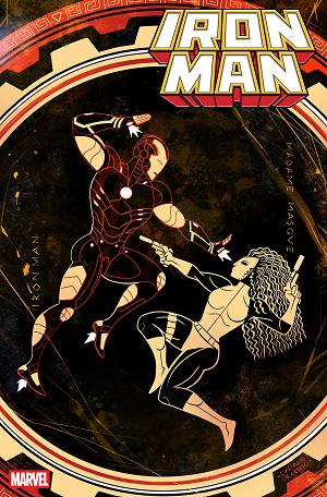 Iron Man #10 LUCIANO VECCHIO ART STYLE VARIANT cover