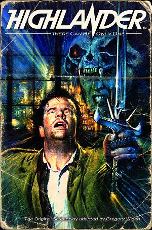 Highlander The Original Screenplay #1 CVR E (OF 4) CVR E ORIGINAL POSTER BRIAN BYSOUTH cover