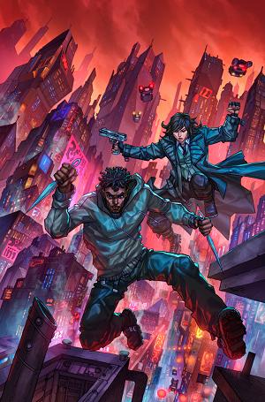 Blade Runner Tokyo Nexus Die With Honor #2 CVR E (OF 4) CVR E ALAN QUAH VIRGIN CARDSTOCK cover