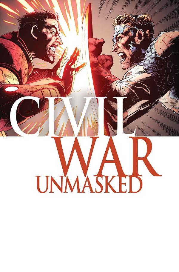 Civil War: Unmasked cover by Geoff Shaw
