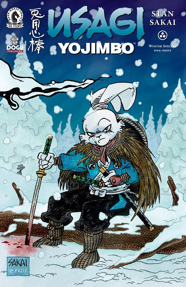 Usagi Yojimbo Winter One-Shot #1 cover by Stan Sakai