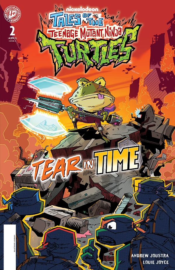 Tales Of The Teenage Mutant Ninja Turtles: Tear In Time #2 cover by Louie Joyce