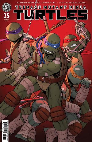 Teenage Mutant Ninja Turtles #25 Cover A (Cabal) cover