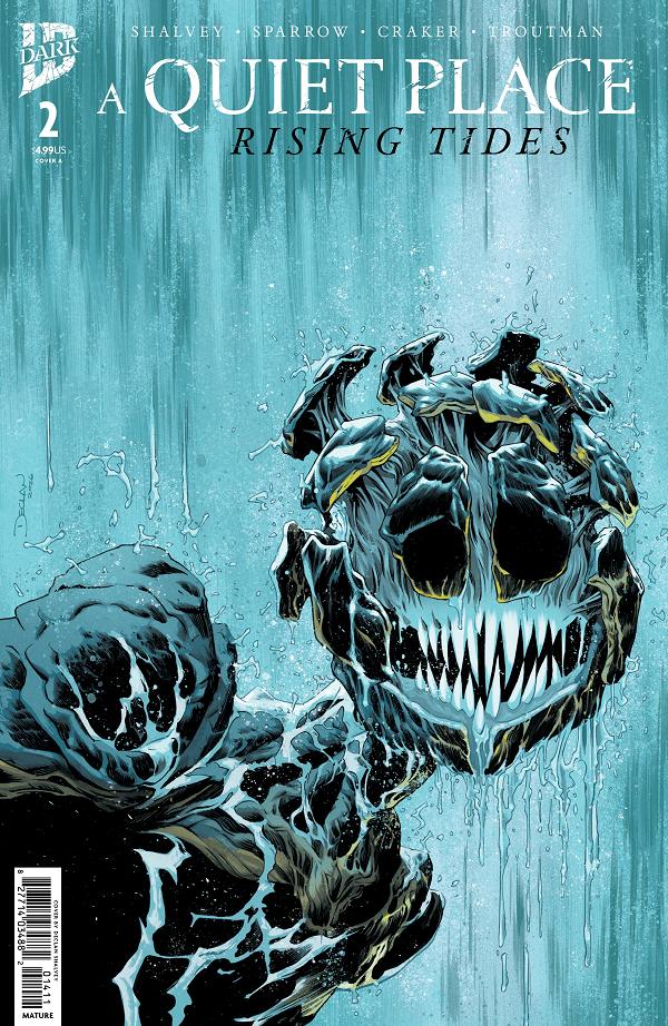 A Quiet Place: Rising Tides #2 cover by Declan Shalvey