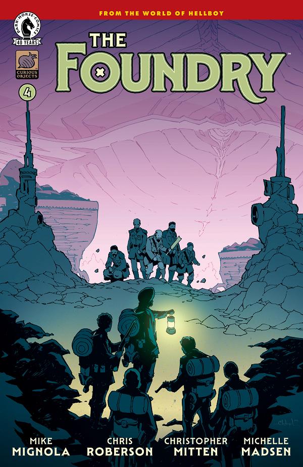 The Foundry #4 cover by Christopher Mitten