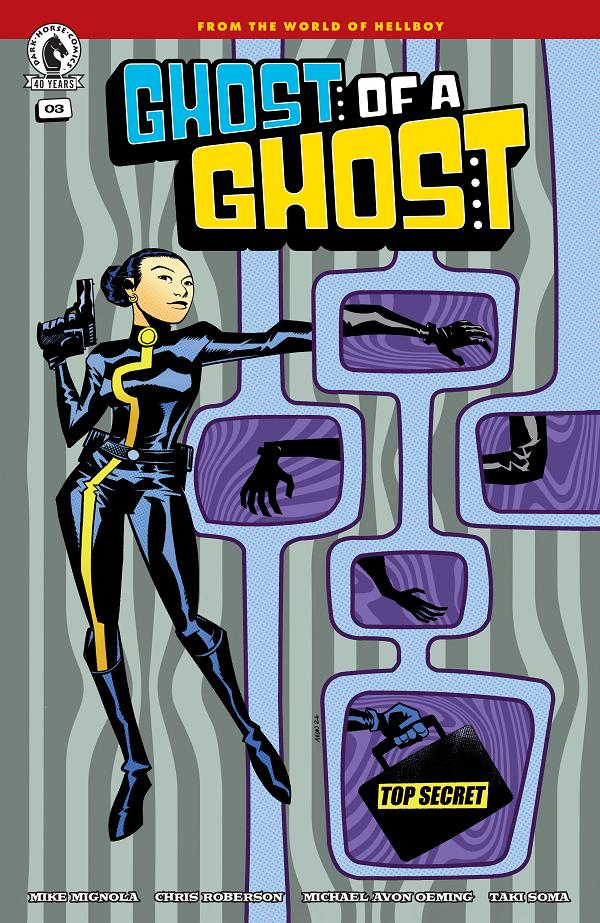 Ghost Of A Ghost #3 cover by Michael Avon Oeming