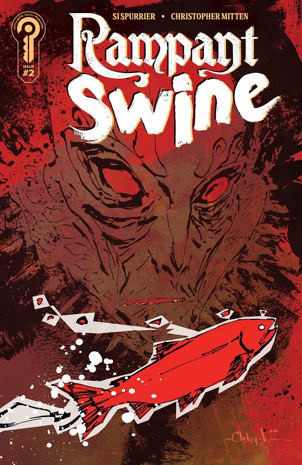 Rampant Swine #2 cover by Chris Mitten