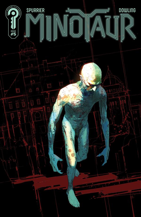 Minotaur #5 cover by Michael Dowling