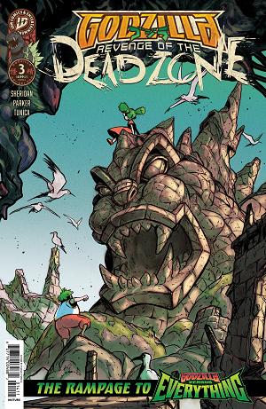 Godzilla: Revenge Of The Deadzone #3 Cover A (Tunica) cover