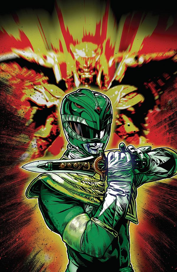 Power Rangers Green #5 variant cover by Tony Harris