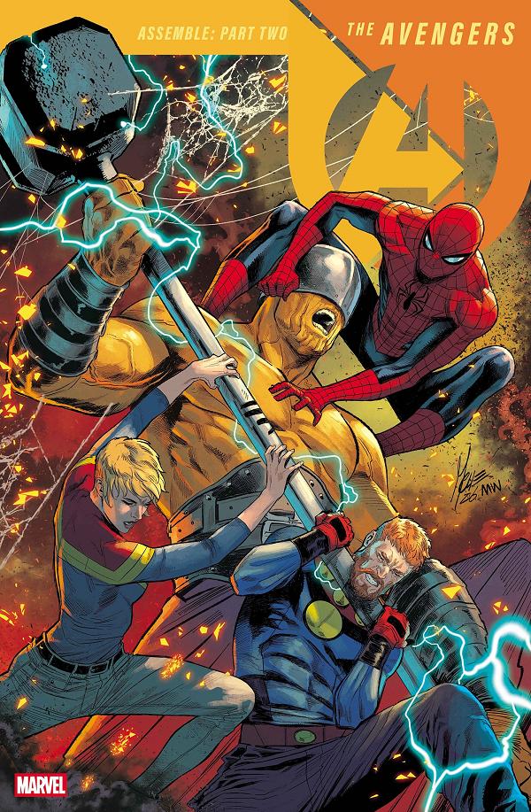 Avengers #2 cover by Marco Checchetto
