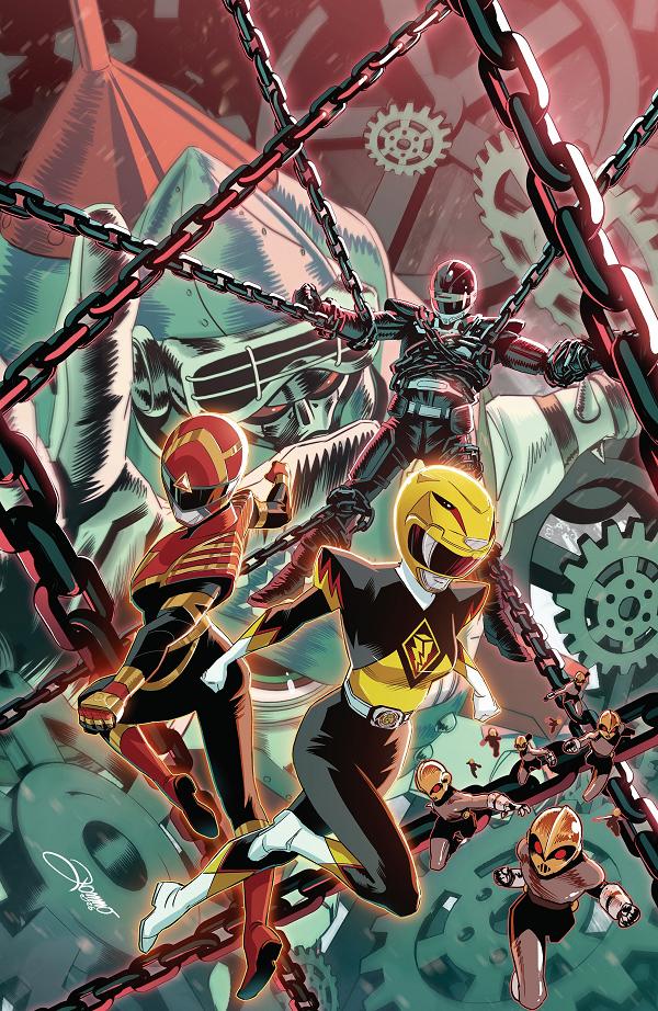 Power Rangers Unlimited #6 variant cover by Alessio Zonno