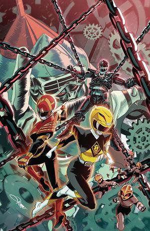 Power Rangers Unlimited #6 D Foil Variant (Full Art, Zonno) cover