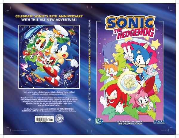 Sonic The Hedgehog: 35Th Anniversary Special--The Deluxe Edition cover