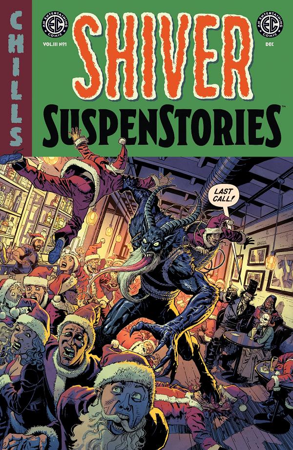 Ec Shiver Suspenstories 3 #1 cover by Dustin Weaver