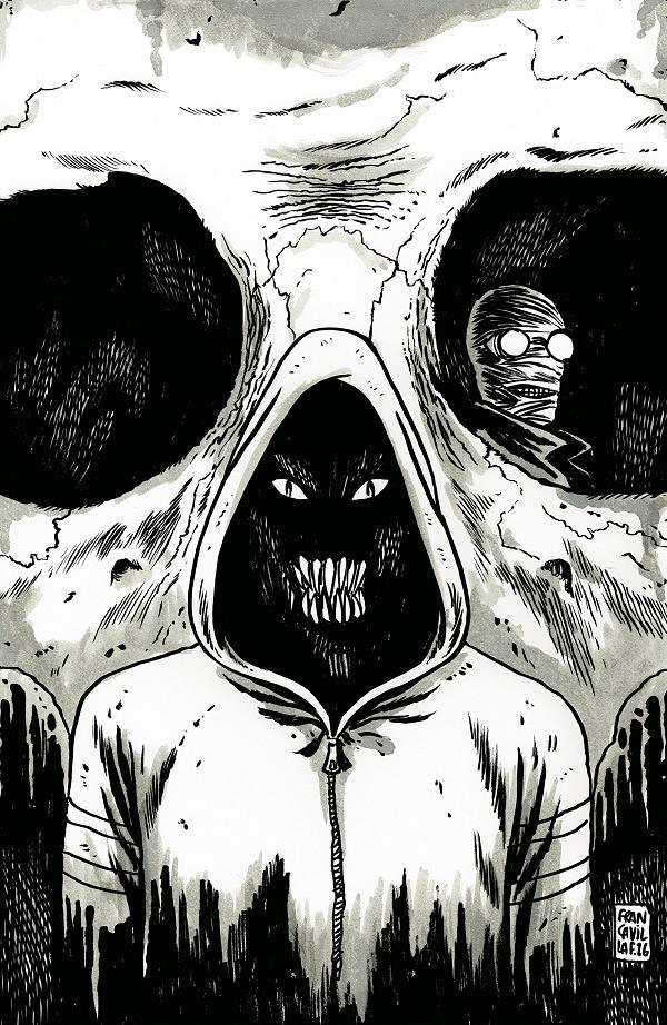 Stuff Of Nightmares: The Hoodie #1 variant cover by Francesco Francavilla