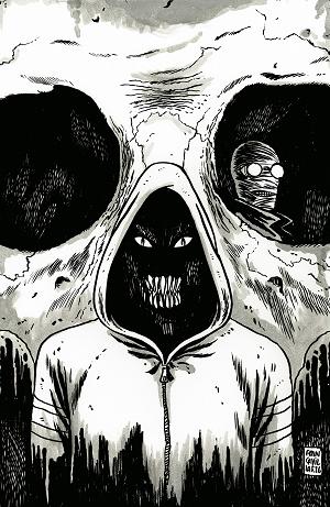 Stuff Of Nightmares: The Hoodie #1 D Glow in the Dark Variant (Full Art, Glow in the Dark, Francavilla) cover