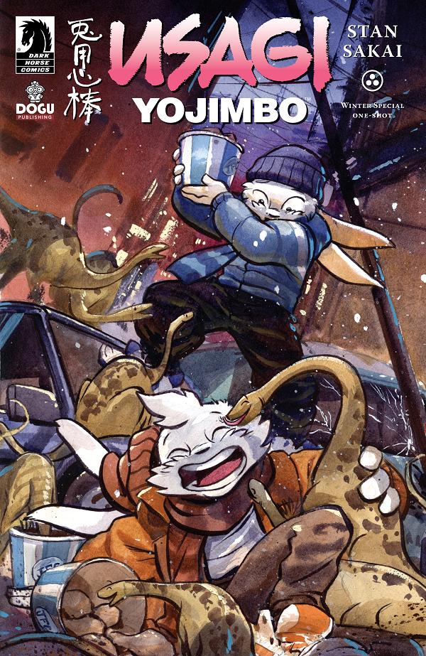 Usagi Yojimbo Winter One-Shot #1 variant cover by Jared Cullum